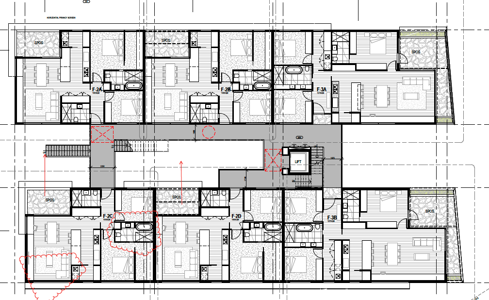 First floor plate