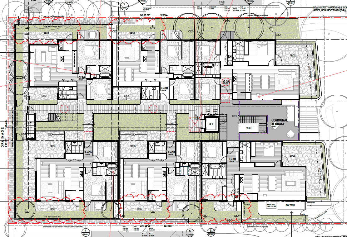 Ground floor plate